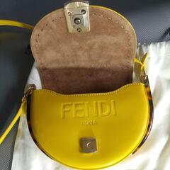 未使用 新品同！FENDI フェンディ ムーンライト ショルダーバッグ 8BT346 イエロー
