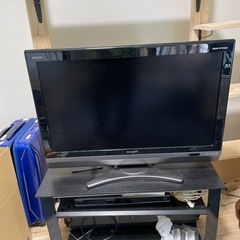 テレビSHARP digital hi-vision(詳細は写真...