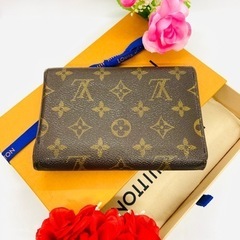 LOUIS VUITTON ヴィトン モノグラム トレゾール 折り財布 メンズ