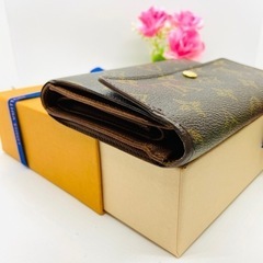 LOUIS VUITTON ヴィトン モノグラム トレゾール 折り財布 メンズ