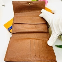 LOUIS VUITTON ヴィトン モノグラム トレゾール 折り財布 メンズ