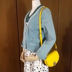 未使用 新品同！FENDI フェンディ ムーンライト ショルダーバッグ 8BT346 イエロー