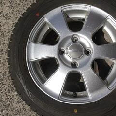 ご成約🎵超バリ山😆155/65R14(アルミ付き)セット