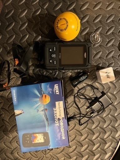 レア】新品未使用 ポケット魚群探知機 ラッキーFF718LiC-WLA