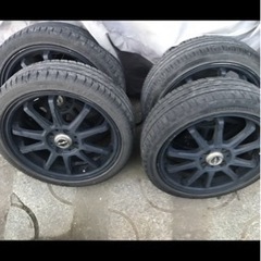 🚗　社外アルミホイール16インチ4本セット❗️