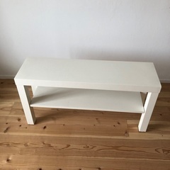 【美品】【IKEA】白いシンプルなテレビ台