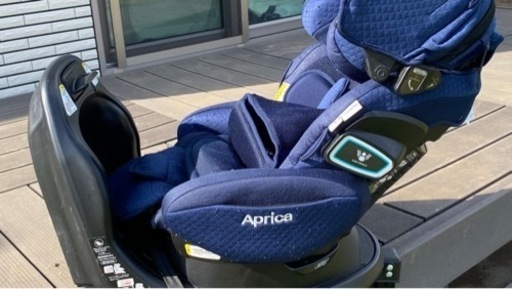 洗濯済みアップリカ フラディアグロウISOFIX360°セーフティー