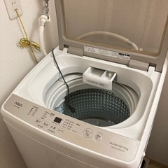 【ネット決済】洗濯機　１年使用 ２０日まで！２１日鍵返却