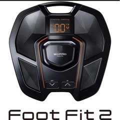 【美品】ブラック SIXPAD シックスパッド Foot Fit 2 フットフィット