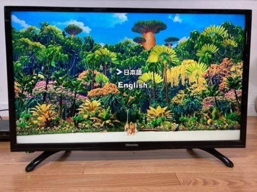 【値下げしました】ハイビジョンLEDテレビ　ハイセンス　32型　2018年製　動作確認済