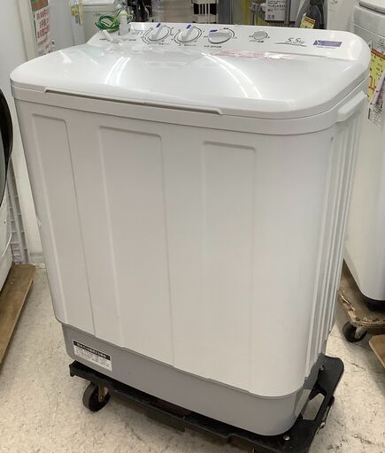 YAMADA/ヤマダ電機 5.5kg 二槽式洗濯機 YWM-TD55G2 2021年製【ユーズドユーズ名古屋天白店】 J1744