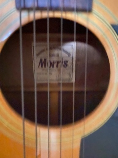 モーリス　Morris   M-15   アコースティック　ギター　スタンドつき