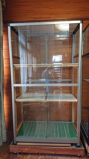 観葉植物用ガラスケースー引き取り可能な方