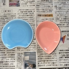 中古品　陶器　小皿　2個セット　②   無料！