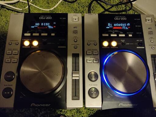 Pioneer　CDJ200　2台セット