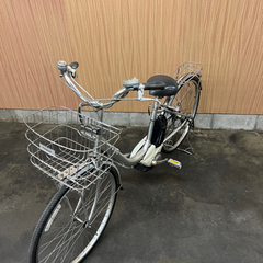 格安‼️ 電動自転車 YAMAHA パス26インチ シルバー 6Ahバッテリー付き 