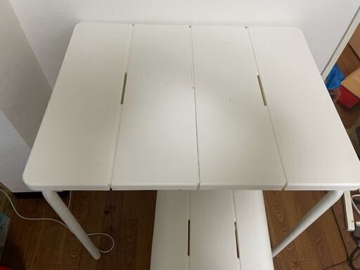 Ikeaのベランダ用ガーデンテーブル デッキチェア 差し上げます 引っ越しの為至急希望 こぺ 江戸川のテーブル ダイニングテーブル の中古あげます 譲ります ジモティーで不用品の処分