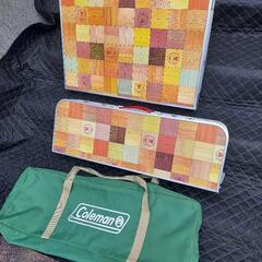 商談中 チュラルモザイクテーブルとオールインワンキッチンテーブルの