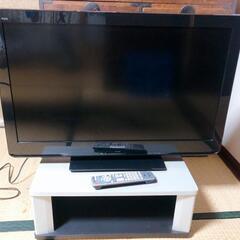 Panasonic  32型テレビ     ＜テレビ台付き＞