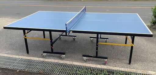 卓球台 国際規格サイズ ネット/移動キャスター付【ユーズドユーズ名古屋天白店】 J1748