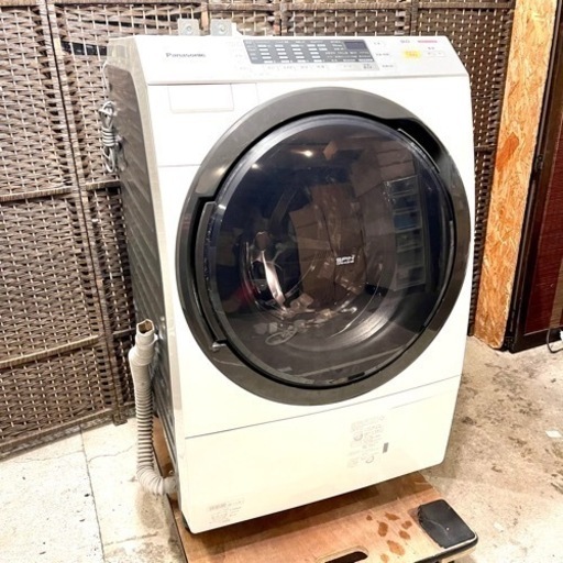 【商談中】パナソニック Panasonic NA-VX3500L-W [ななめ型ドラム式洗濯乾燥機（9.0kg） 左開き 泡洗浄 クリスタルホワイト] NA-VX3500L 左開き 自動お掃除搭載　ドラム洗濯機　ドラム式洗濯機　ドラム式洗濯乾燥機　乾燥機　乾燥器　ドラム　大容量　ファミリー