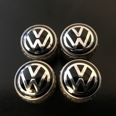 【ネット決済・配送可】☆中古、美品☆VW エアバルブキャップ（純正品）