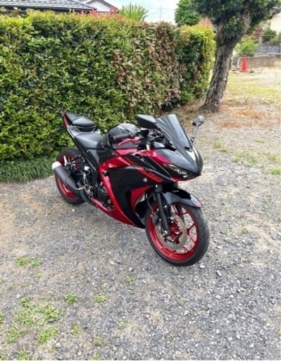 282.  動画あり　ヤマハ　YZF-R25  RG10J  バイク　250cc 車体