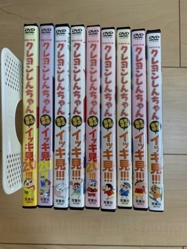 ドラえもん、カーズ、しんちゃんなどのDVD