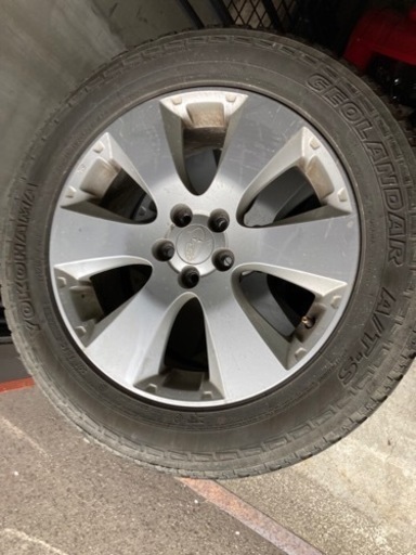 スバル　アウトバック　ホイール　17インチ　225/60R17