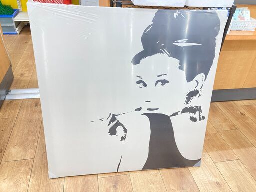 大得価オードリーヘップバーン　パネルアート　IKEA 絵 フォトフレーム