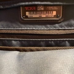TUMI ビジネスバック　使用1ヶ月のみ