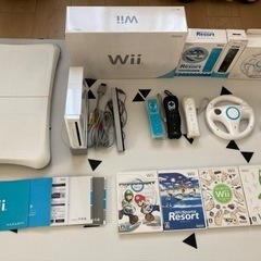 Wiiセット(本体・リモコン・ソフトなど)