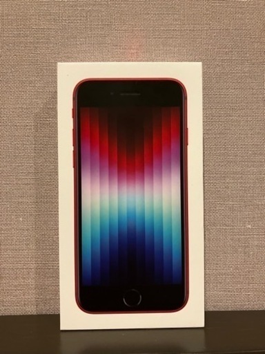 新品未開封　iPhone SE 第3世代 64GB (PRODUCT)RED SIMフリー