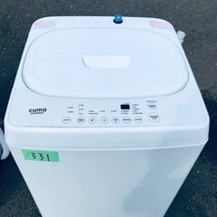 本日の大特価商品‼️331番 cuma✨電気洗濯機✨CM-WM55‼️