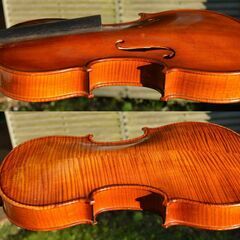 【選定分類：I-⑧ モダン・マスターメード・仏蘭西】Violin By JEAN BAUER 1957●修復・セッティング・調整済●試奏可能