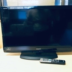 ⭐️SHARP⭐️24V液晶テレビ 2017年 大阪市近郊配送無料