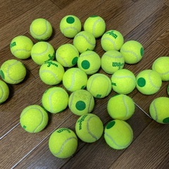【ネット決済】ウィルソン　グリーンのテニスボール２８個