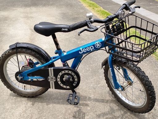 幼児〜小学低学年向け自転車　16型　補助輪付き