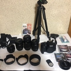 一眼レフカメラ eoskiss x8i＋α