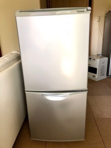 配送可能！National 冷凍冷蔵庫 122L 差し上げます (サト) 田川のキッチン家電《冷蔵庫》の中古あげます・譲ります｜ジモティーで