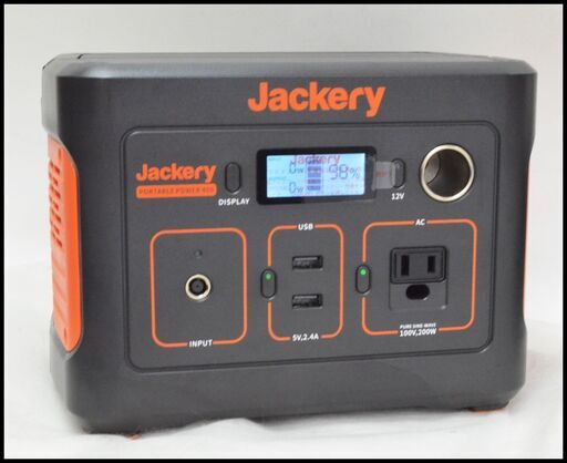 美品 Jackery ジャクリ ポータブル電源 400 ジャクリー 112200mAh