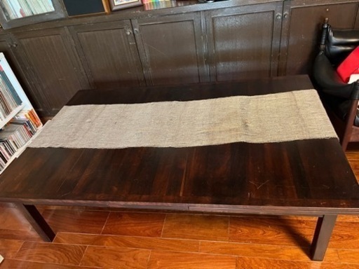 大きいローテーブル