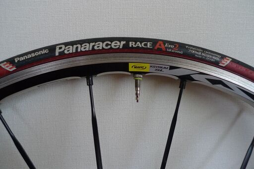 譲渡先決定】MAVIC キシリウムSL パナレーサーEVO2付き 700×23C