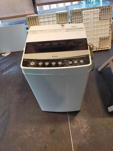 【値下げ】【ほぼ新品】ハイアール Haier JW-C45D 全自動洗濯機 4.5kg　ホワイト