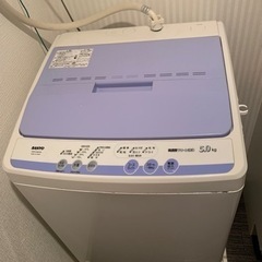 【5/25､26､27引取可の方】SANYO 三洋電機 洗濯機 ASW-CA50 2005年製