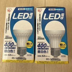 新品未使用　アイリスオオヤマ　LED電球　LDA7N-H-V9 2個