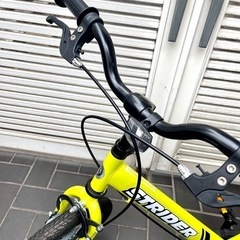 【売約済み】　ストライダー　STRIDER 自転車　子供用　子ども　キッズ　バイク　サイクル　キッズバイク　バランスバイク　黄色　イエロー　　スポーツ　クラシック　バイク　ペダル　ブレーキ　付き　sport  14インチ　ライムイエロー