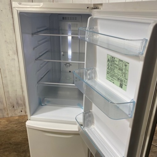 【5/9終】Panasonic ノンフロン 冷凍冷蔵庫 NR-B17CW-W 2019年製 2ドア 168L ホワイト 冷蔵庫 パナソニック 菊倉TK