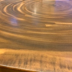 モンキーポッド　輪切りテーブル　一枚板
