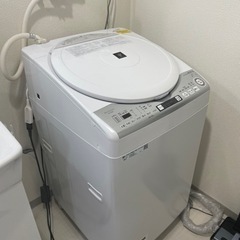 SHARP ES-TX8D-W 縦型洗濯機　10000円　
